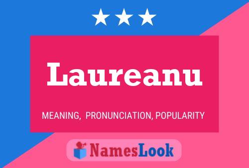 Laureanu Name Poster