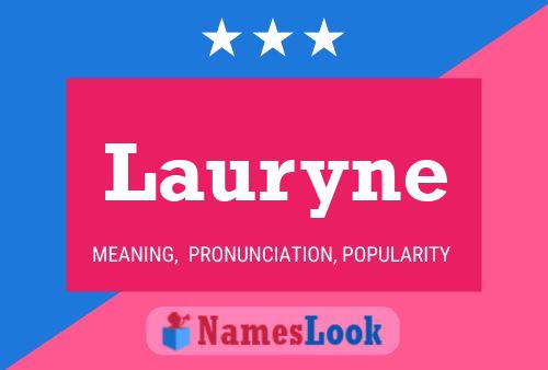 Lauryne Name Poster