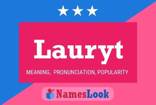 Lauryt Name Poster