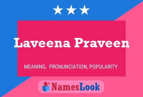 Laveena Praveen Name Poster