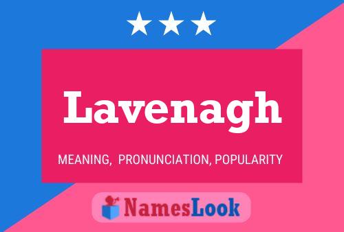 Lavenagh Name Poster