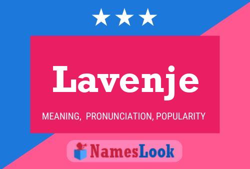 Lavenje Name Poster