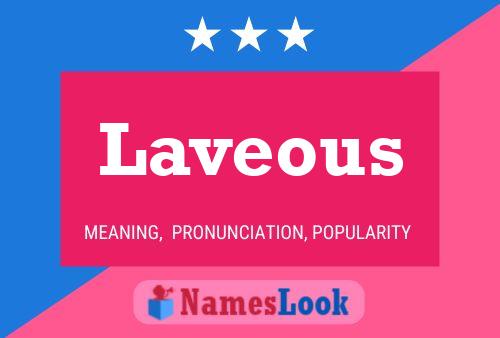 Laveous Name Poster