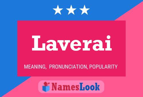 Laverai Name Poster