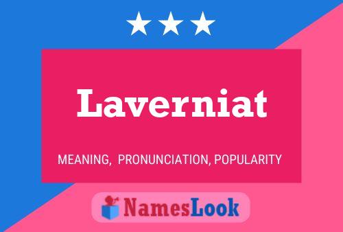 Laverniat Name Poster