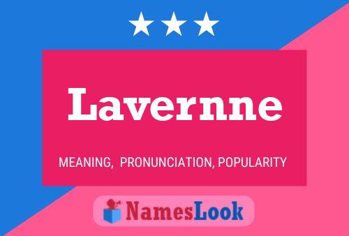 Lavernne Name Poster