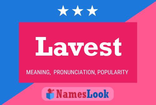 Lavest Name Poster