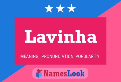 Lavinha Name Poster