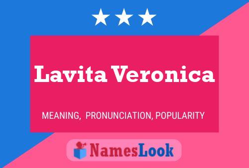 Lavita Veronica Name Poster