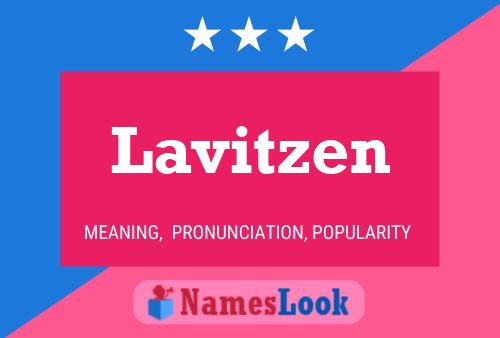 Lavitzen Name Poster