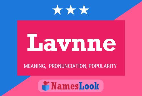 Lavnne Name Poster