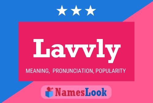 Lavvly Name Poster