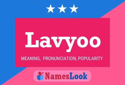 Lavyoo Name Poster