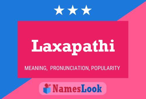 Laxapathi Name Poster