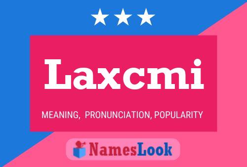 Laxcmi Name Poster