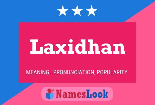 Laxidhan Name Poster