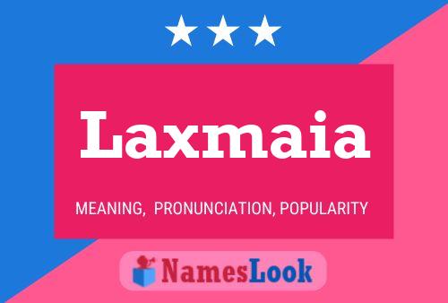 Laxmaia Name Poster