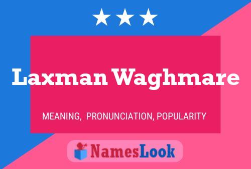 Laxman Waghmare Name Poster