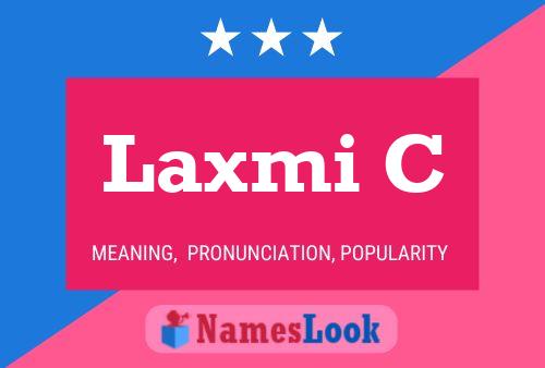 Laxmi C Name Poster