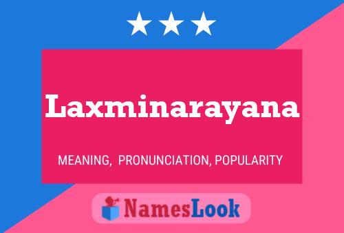 Laxminarayana Name Poster