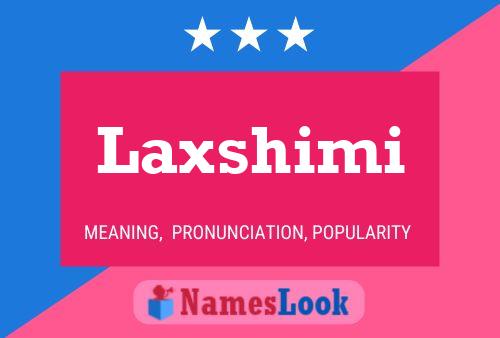 Laxshimi Name Poster