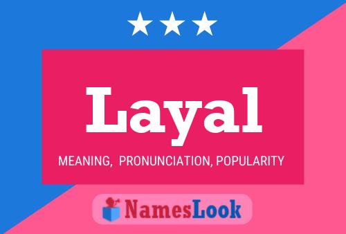 Layal Name Poster