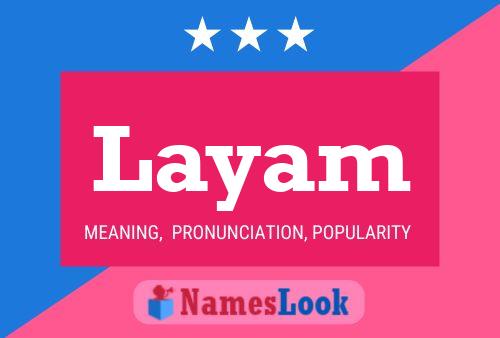 Layam Name Poster