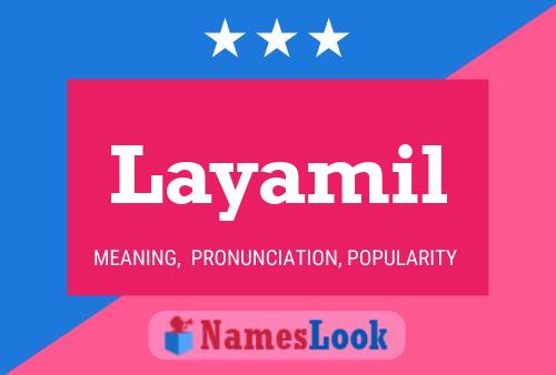 Layamil Name Poster