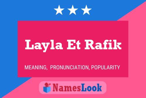 Layla Et Rafik Name Poster