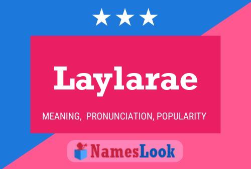 Laylarae Name Poster