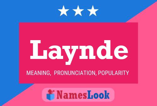 Laynde Name Poster