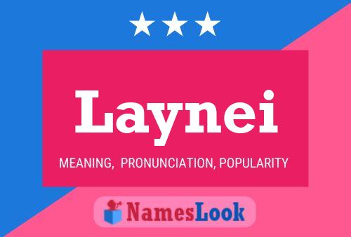 Laynei Name Poster