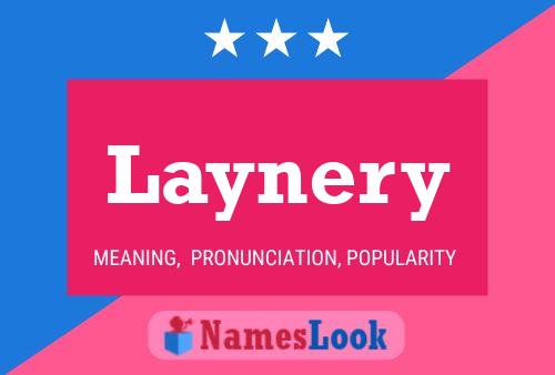 Laynery Name Poster