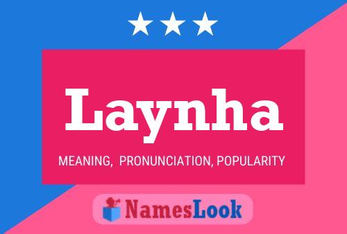 Laynha Name Poster