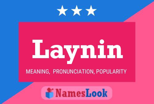 Laynin Name Poster