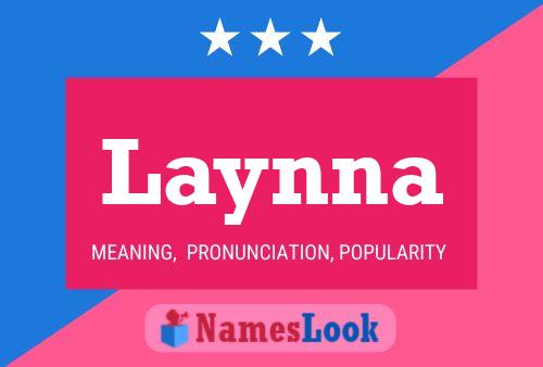 Laynna Name Poster