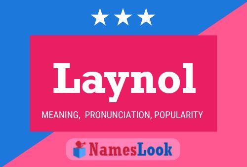 Laynol Name Poster