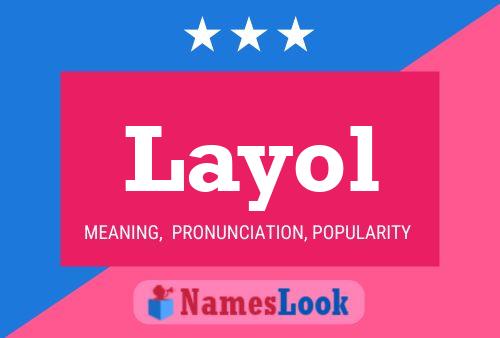 Layol Name Poster