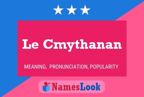 Le Cmythanan Name Poster