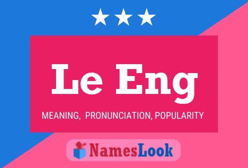 Le Eng Name Poster