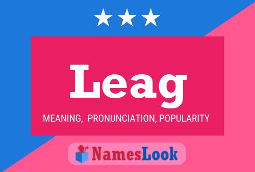 Leag Name Poster