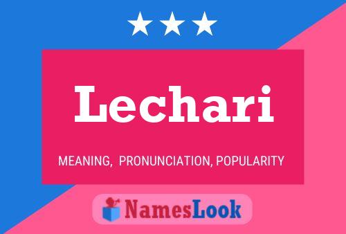 Lechari Name Poster