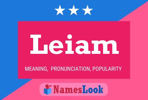 Leiam Name Poster