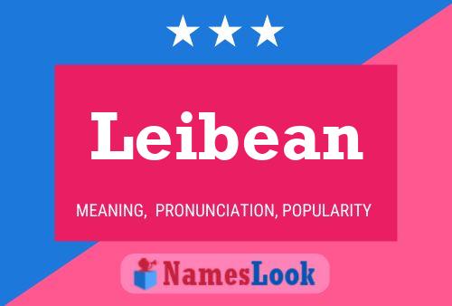 Leibean Name Poster