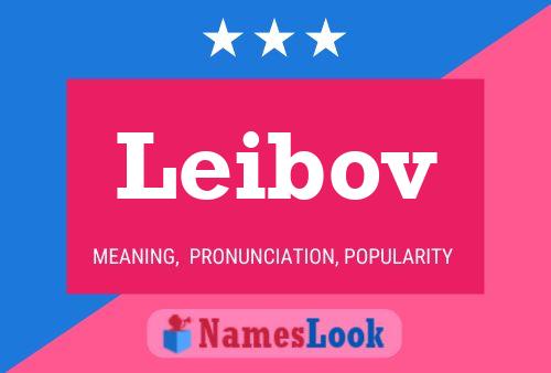 Leibov Name Poster