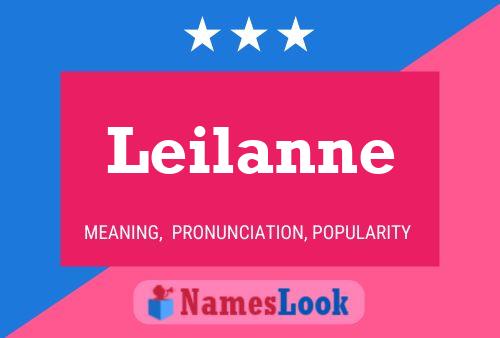 Leilanne Name Poster