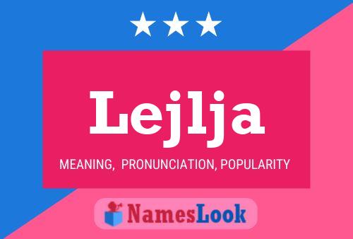 Lejlja Name Poster