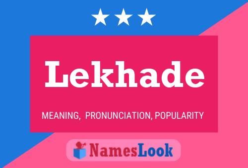 Lekhade Name Poster