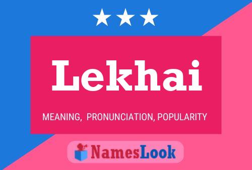 Lekhai Name Poster