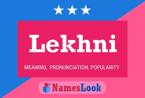 Lekhni Name Poster